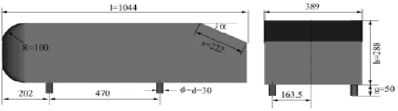 Figure 2.1:  Figure of Ahmed model   