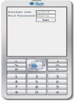 Figure 3: Helper application for cell phone 