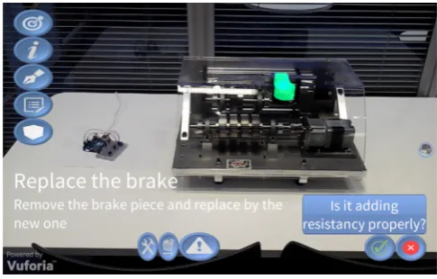 Fig. 5. ‘Equipment repair’ example.