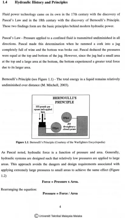 Figure 1.1: Bernoulli's Principle (Courtesy of the Warfighters Encyclopedia) 