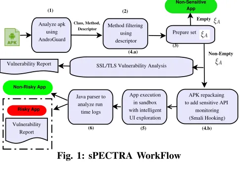 Fig. 1: sPECTRA WorkFlow