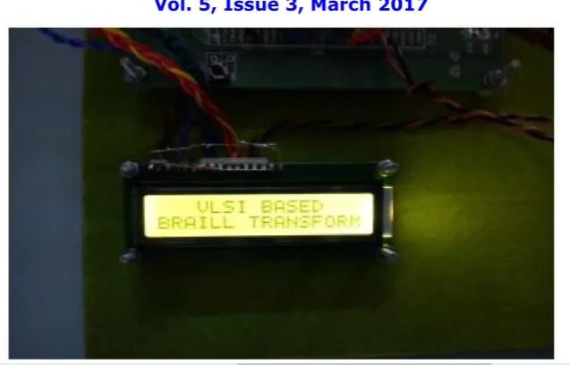 Fig. 14. Output of the system 