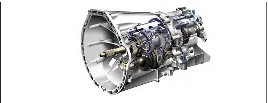 Figure 2.1: A Cross Section Diagram of Manual Transmission  