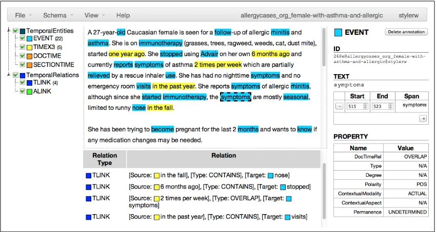 Figure 3: Anafora Annotation Window