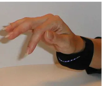 Figure 3.14, and demo session at http://www.lightglove.com/ demofr.htmthat requires the user to wear a device on the underside of his/her wrist