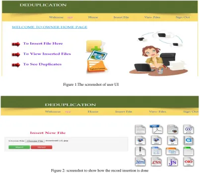 Figure 2: screenshot to show how the record insertion is done 