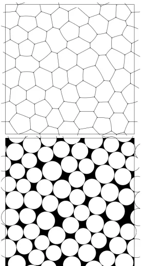 Figure 2.1: Example of initial (dry, φ = 0.002) and nal (wet, φ = 0.165) stages