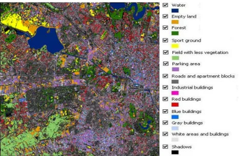 Fig. 4. KIM land cover classification (object level). 
