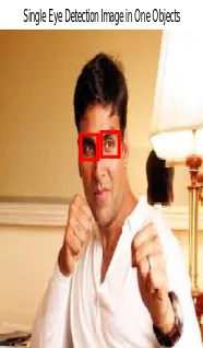 Fig 13:  Mouth detection with one objects                Fig 14: Mouth detection with two objects 