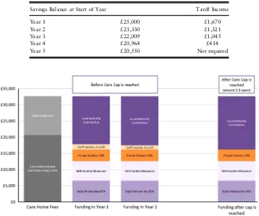 Table 3. Tariff Income by Year for Example 3
