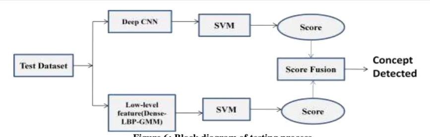 Figure 6: Block diagram of testing process. 