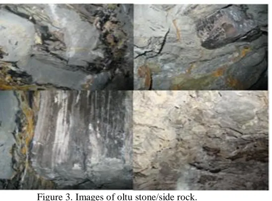 Figure 2. Oltu stone mine entrance 
