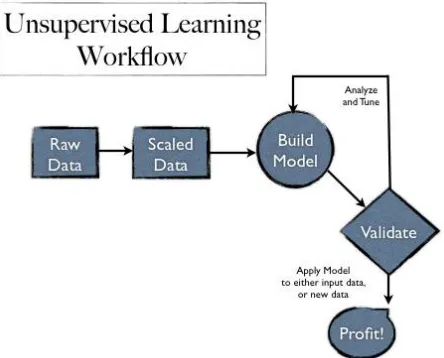 Fig 4: Unsupervised Learning Workflow 