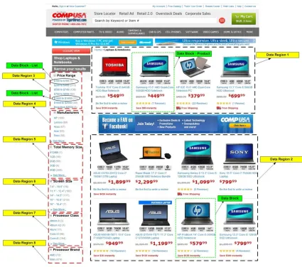 Figure 10: List product web page. 