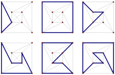 Figure 15: Cycles of various lengths in T (K 4 − e)