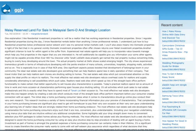 Figure 4.1: The ggjx honeypot as it appears to a human viewer.