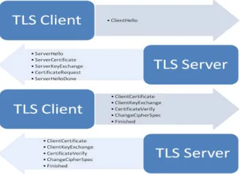 Fig 5:A typical flow of the TLS protocol 