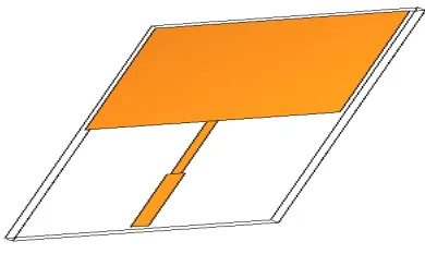 Table 1: Design parameters of Rectangular microstrip antenna.   