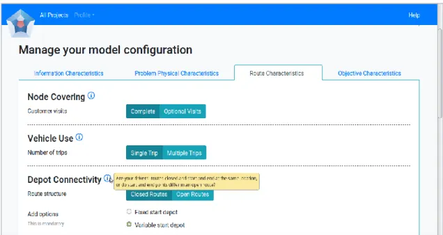Figure 3. Screenshot of the MAVRDSS-GUI during the model configuration. 