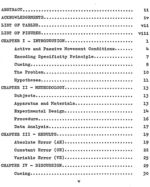 TABLE OP CONTENTS