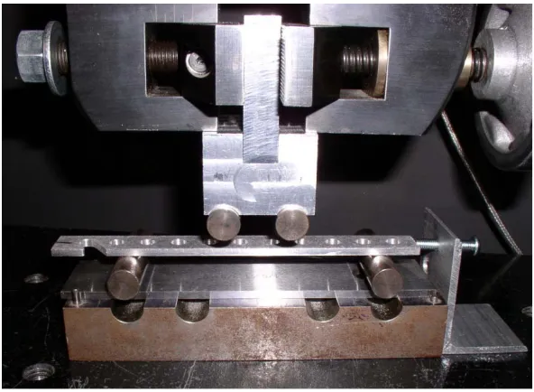 Figure 3-10  ASTM F382-99 bending test during loading 