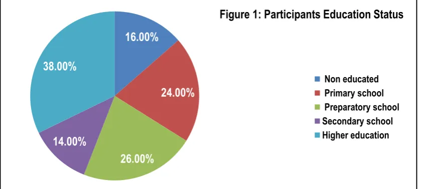 Figure 1: Participants Education Status