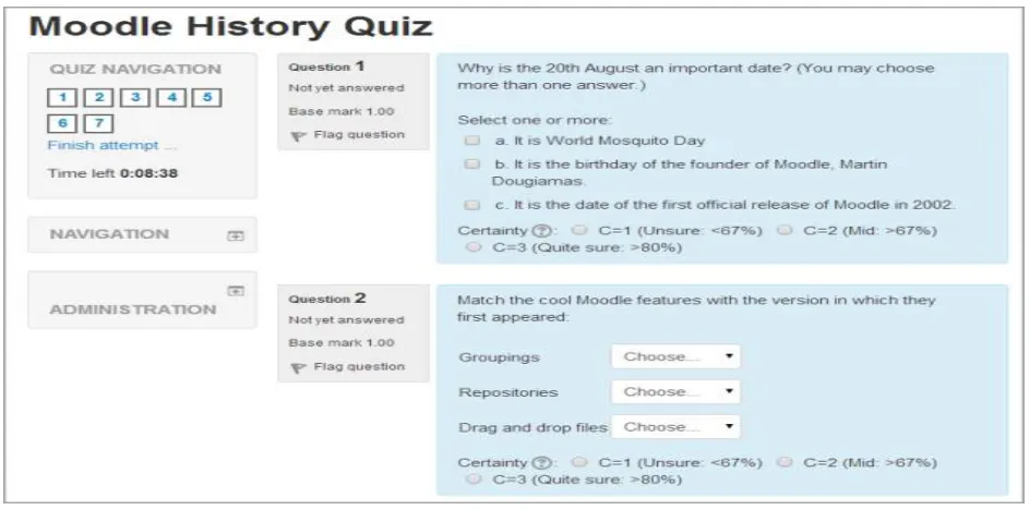 Fig. 2.Quiz Example 
