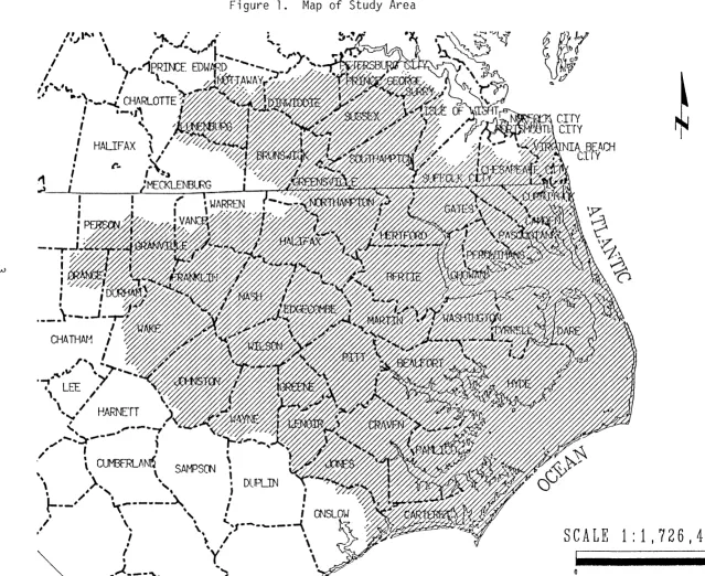 Figure 1. Map of Study Area 