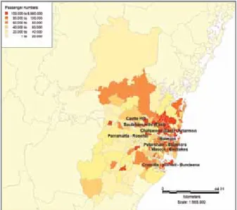 Figure 2.1: Distribution of aviation demand in 2013 