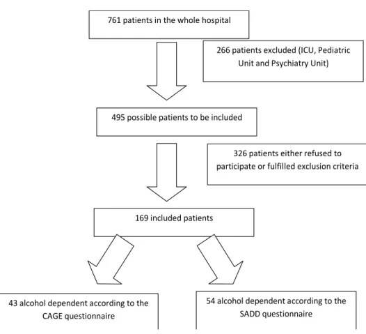 Figure 1. Flow chart describing patient participation. 