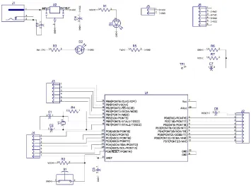 Fig. 3 Schematic of Arduino Board 