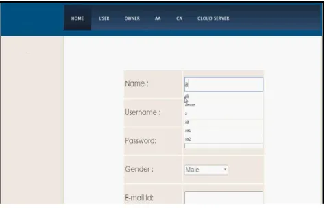 Fig. 4.4 Owner Login 