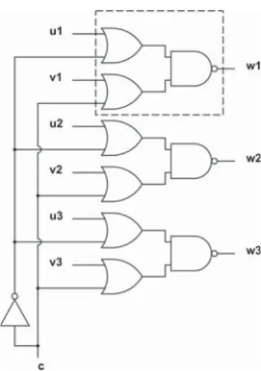 Fig. 2. Example: Word propagation