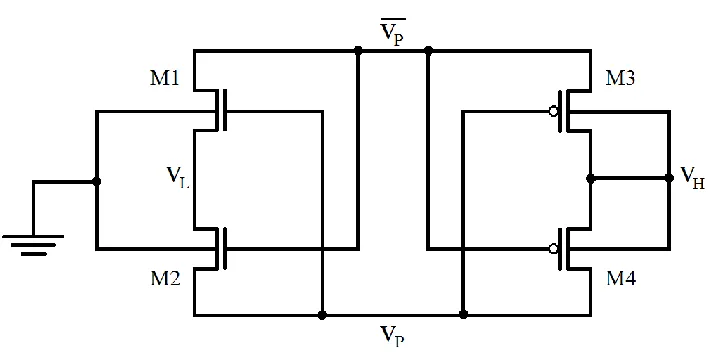 Figure 1.3. 4-transistor cell rectifier. 