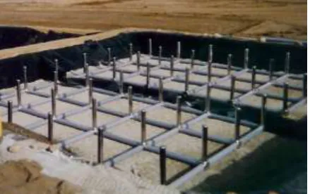 Figure 1: The schematic diagram of the constructed wetland 