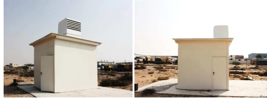 Figure 10 Location of the test site in RAK, UAE. 