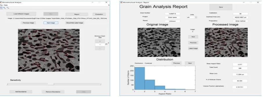 Figure 4. Example of Software Interface. 