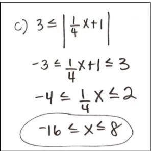 Figure 24 . Angela's solution to #8c. 
