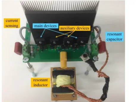 Fig. 9 shows the phase A current iand the inductor current of phase A A, the output voltage vpole, iLrA, for two fundamental cycles under fixed timing in Fig