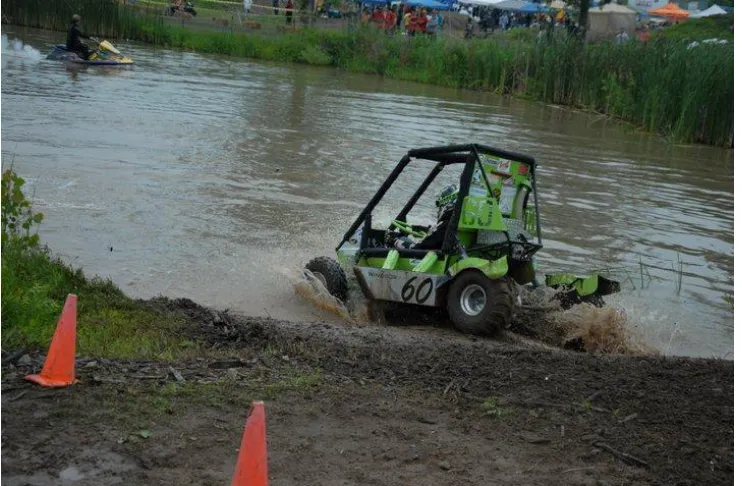 Figure 1.1 University of Windsor Mini-Baja vehicle, 2010 