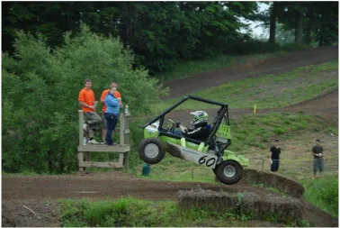 Figure 1.2 University of Windsor Mini-Baja vehicle, 2010 