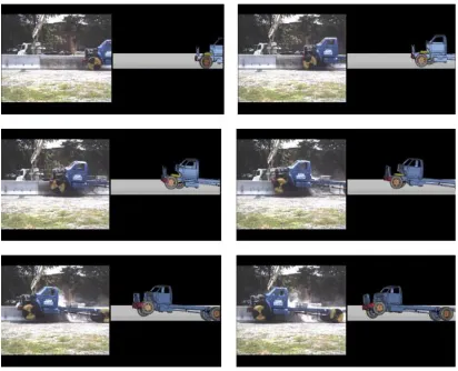Figure 1.26 Simulation and impact test comparison [25] 