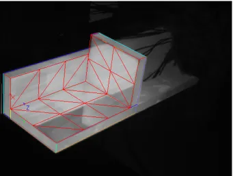 Figure 3.23:Image from Vision Camera showing the partitioned regions, whenRMax = 0.