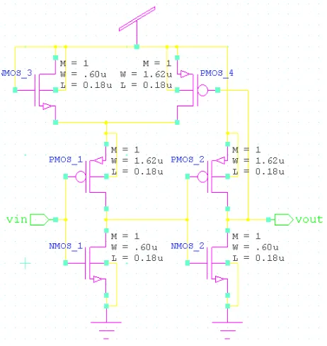 Fig.3. Schematic Diagram of D Flip- Flop  