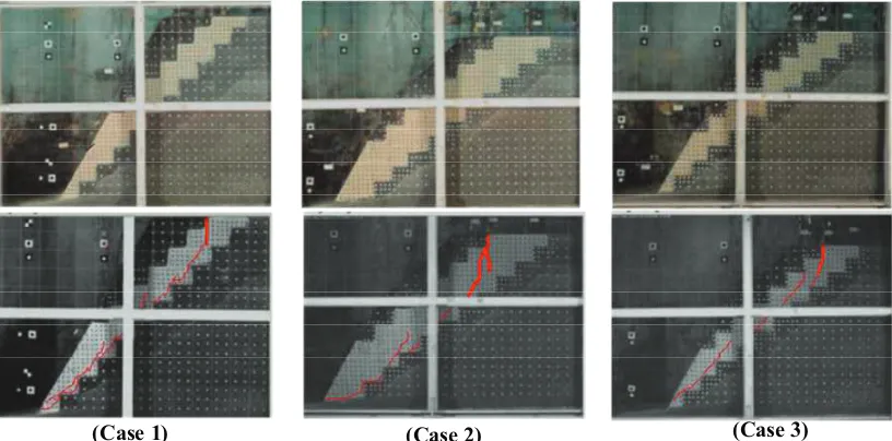 Figure 4. Collapsed Slope Model in Shaking Table Experiment 