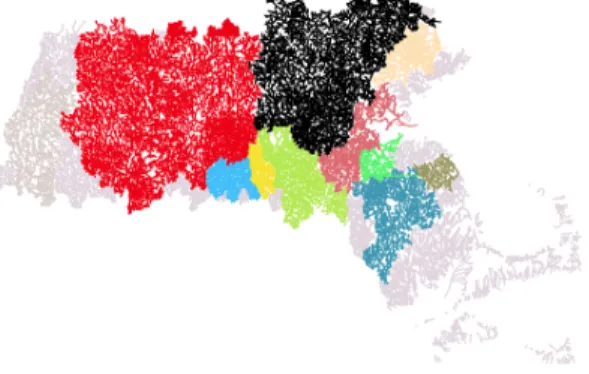 Figure 2.2: River networks in Massachusetts