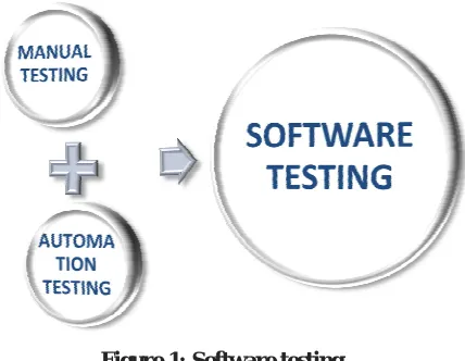 Figure 1: Software testing  