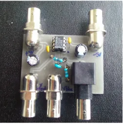 Figure 3.6. Fabricated PCB. 