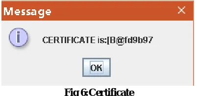 Fig 4: Private key   
