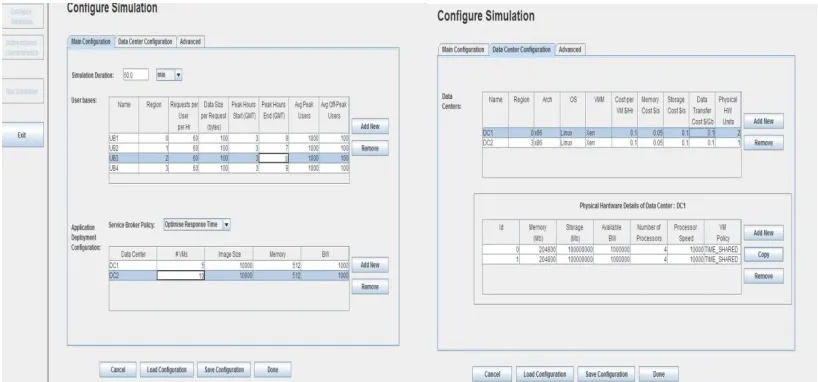 Figure 1: Simulation Screen in simulator 